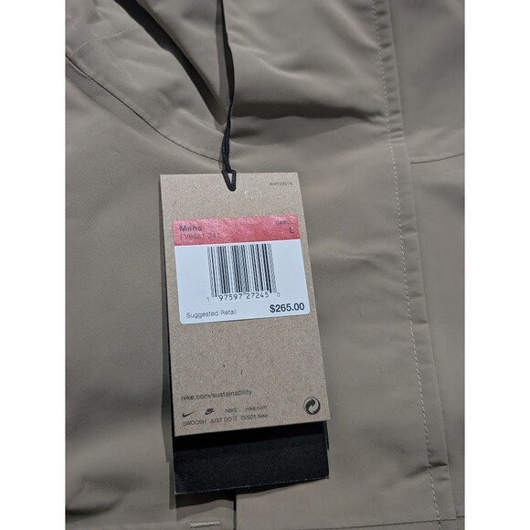 Nike ACG PrimaLoft Skull Peak Storm-FIT Jacket Khaki FV8681-247 Size Large - Picture 12 of 12